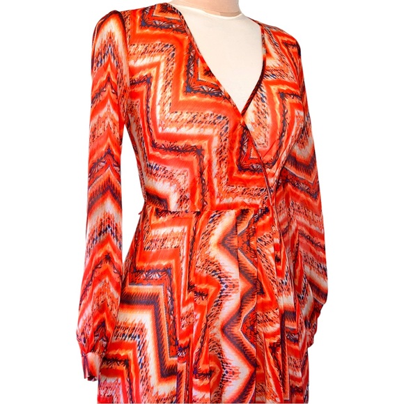 Ark & Co. Bohemian Long sleeve maxi sheer dress - Picture 7 of 8